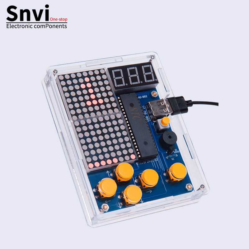 Snvi DIY Pixel Game Console Ki - Diy Box Electronics Mall ulasan dan harga