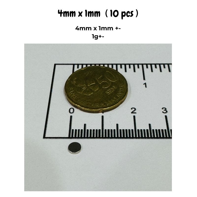 20/50pcs 4x1mm & 5x2mm Magnets - Diy Home Electronics Projects ulasan dan harga
