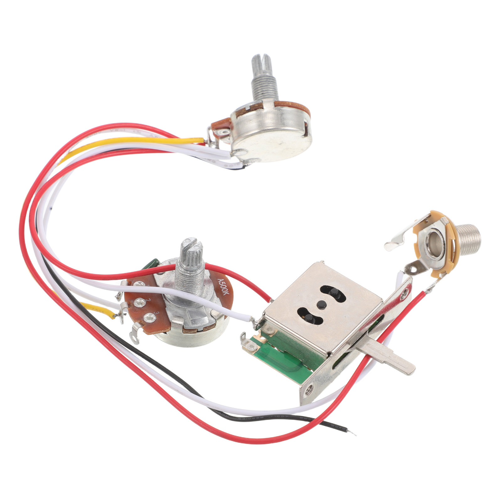 1Set Guitar Wiring Harness Kit - Diy Guitar Electronics Kit ulasan dan harga