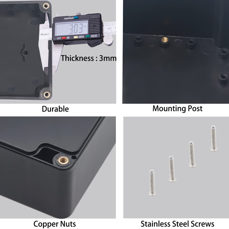 Waterproof Junction Box ABS Pl - Diy Electronics Projects ulasan dan harga