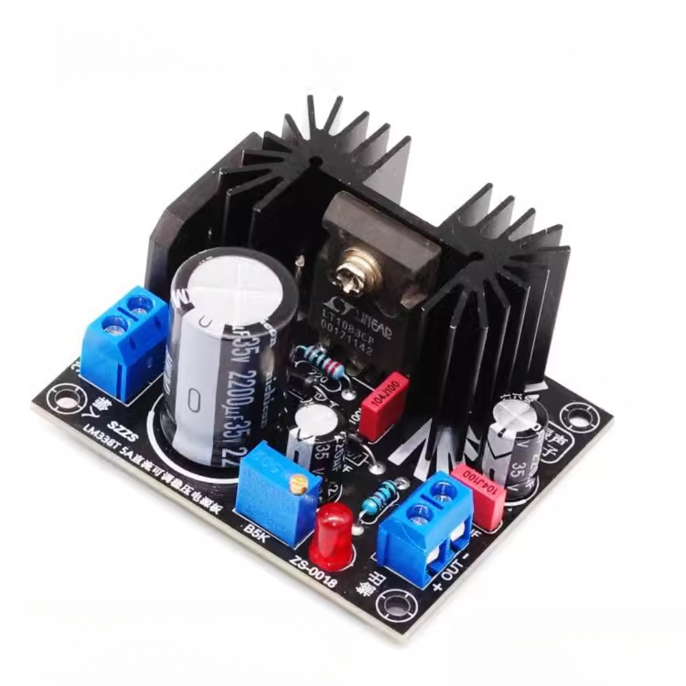 DC adjustable voltage regulato - Lm317 Voltage Regulator ulasan dan harga