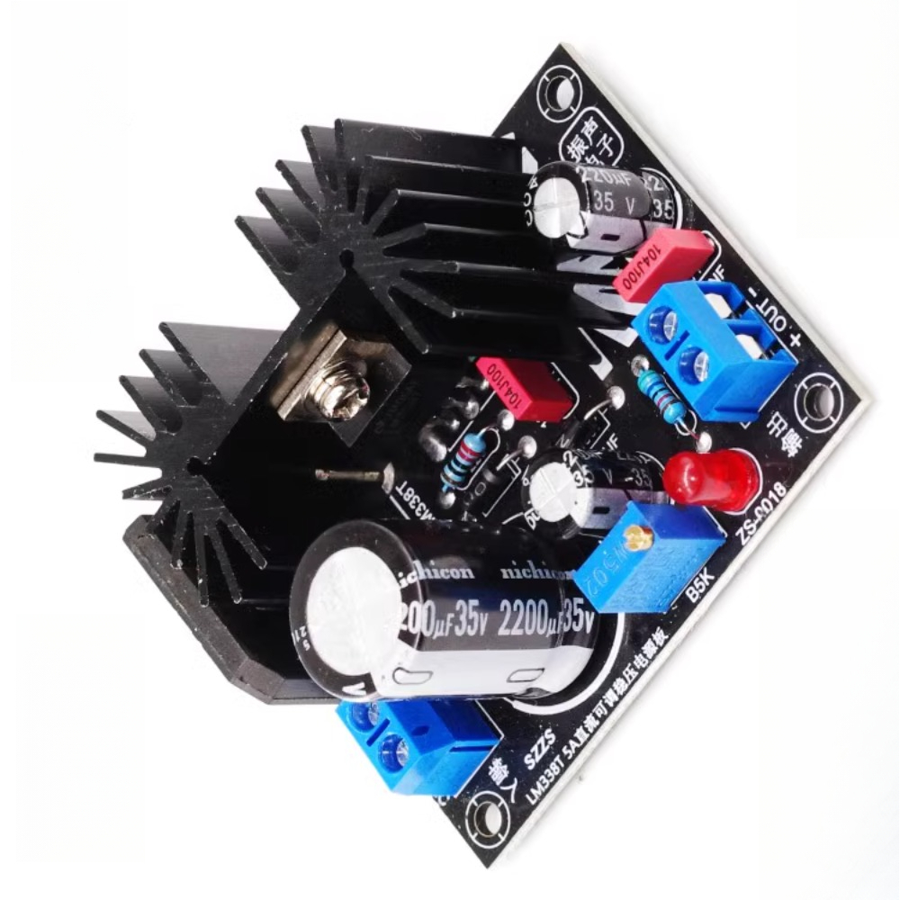 DC adjustable voltage regulato - Lm317 Voltage Regulator ulasan dan harga